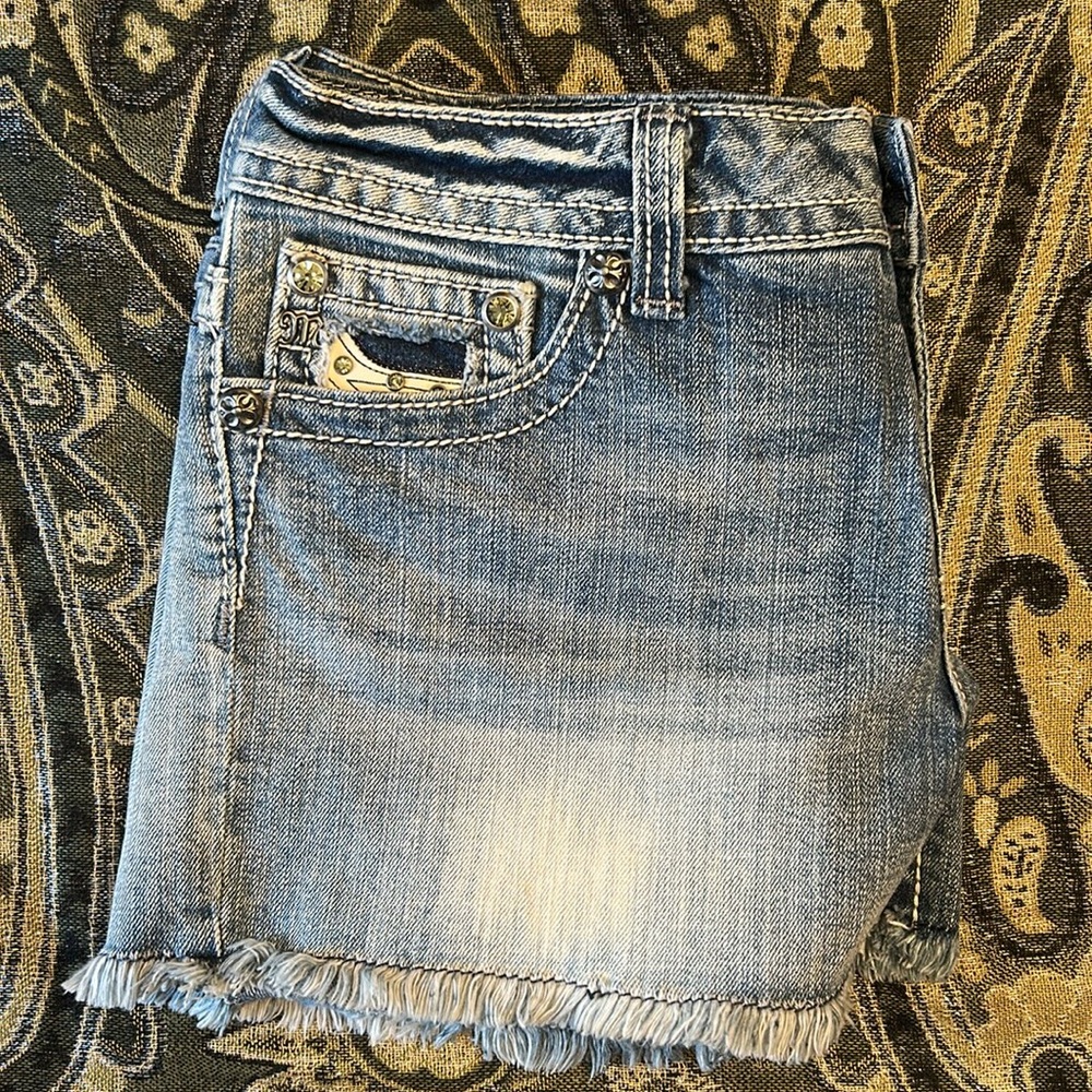 Miss Me 30 NWOT Blue Denim Jeans - Picture 7 of 16
